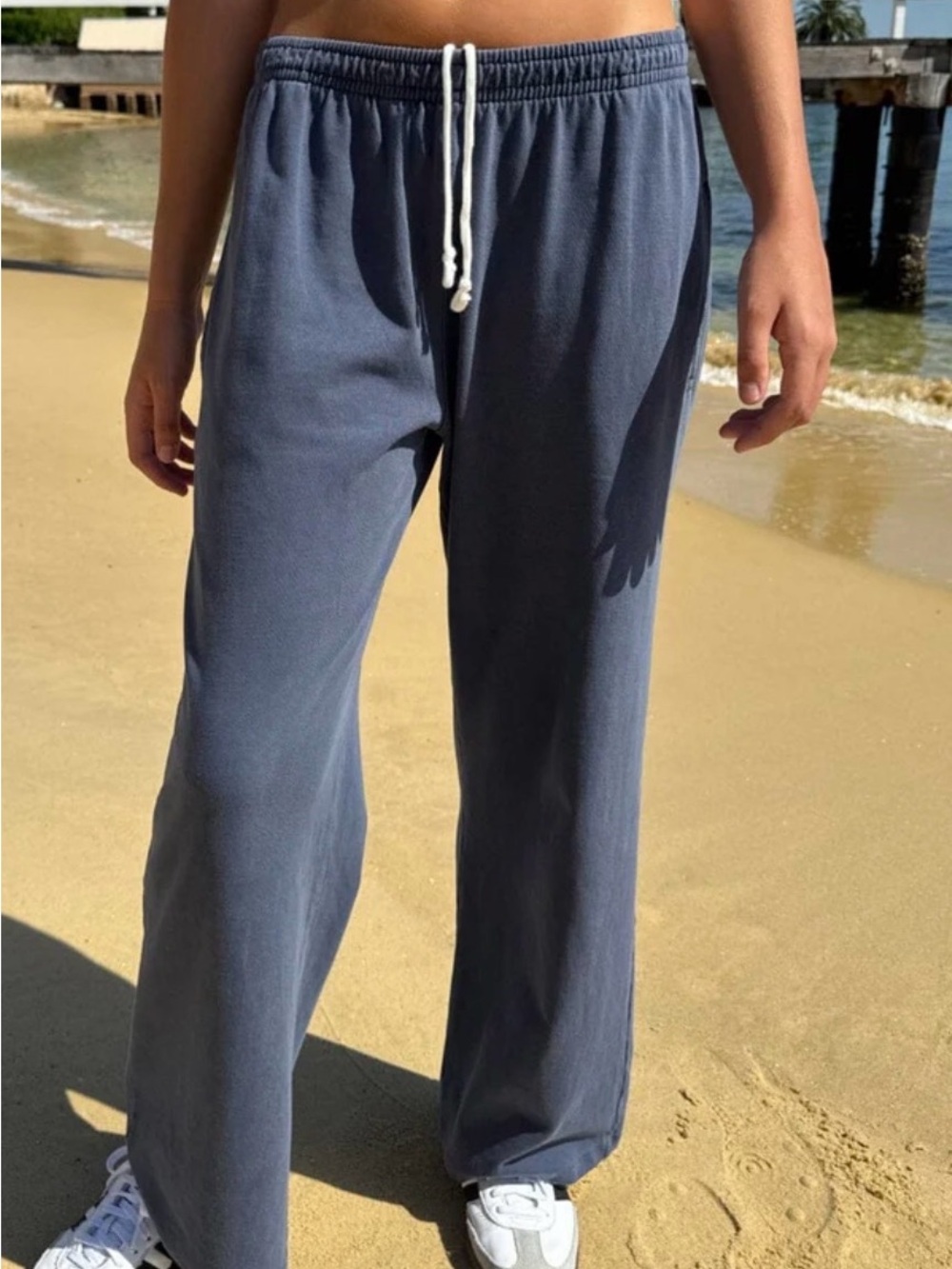 Brandy melville navy sweatpants one size